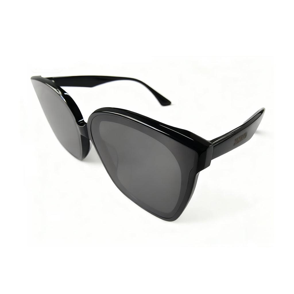 KUKILILO Trendy High-Gloss Acetate Sunglasses with CR39 Lenses - All-Day Comfort & UV Shield