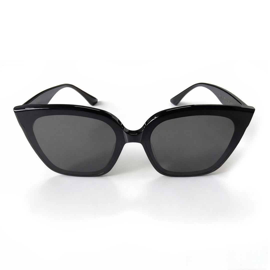 kukililo Trendy High-Gloss Acetate Sunglasses with CR39 Lenses - All-Day Comfort & UV Shield
