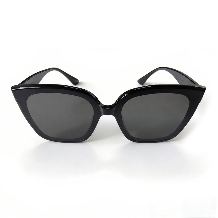 kukililo Trendy High-Gloss Acetate Sunglasses with CR39 Lenses - All-Day Comfort & UV Shield