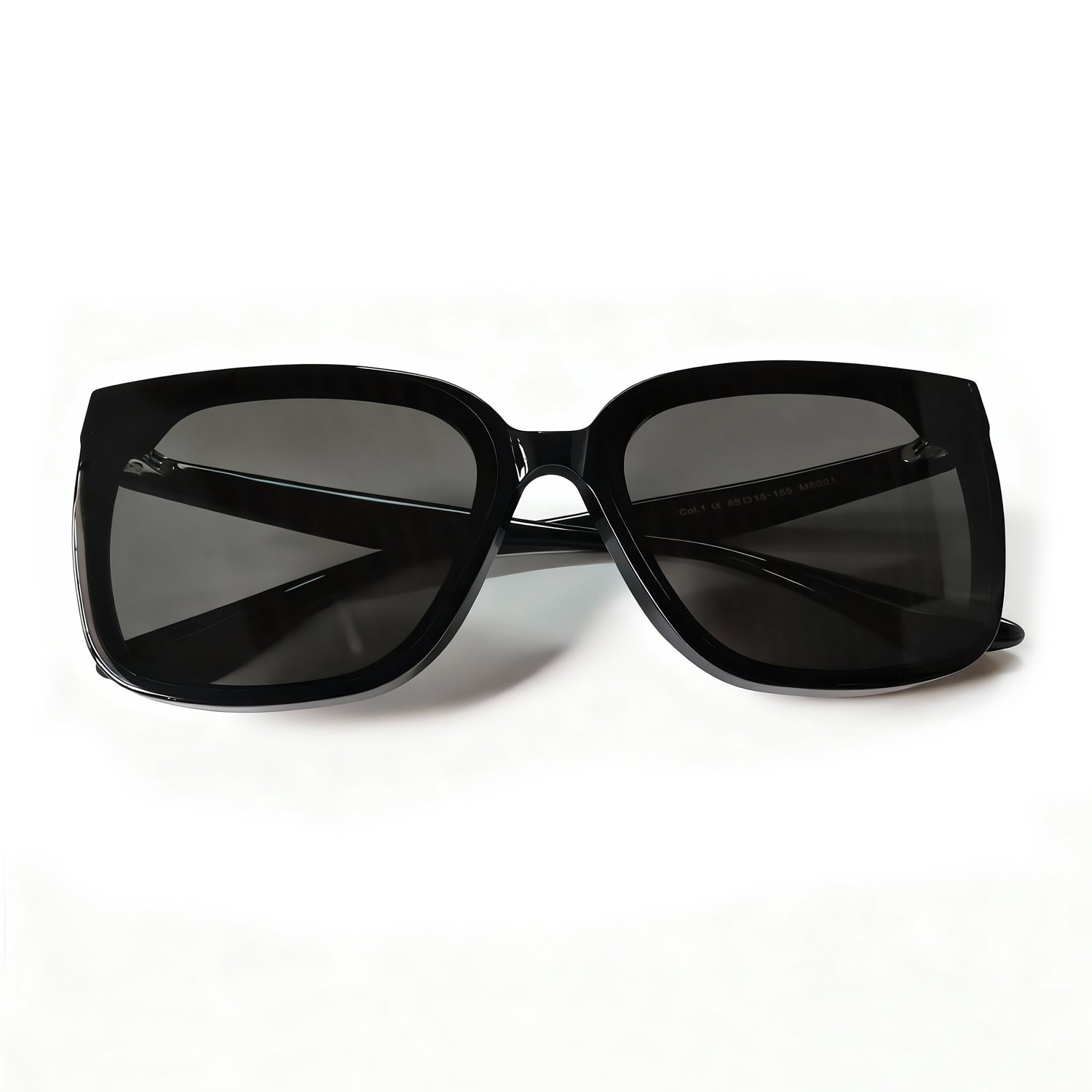 kukililo Trendy High-Gloss Acetate Sunglasses with CR39 Lenses - All-Day Comfort & UV Shield