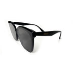 KUKILILO Trendy High-Gloss Acetate Sunglasses with CR39 Lenses - All-Day Comfort & UV Shield