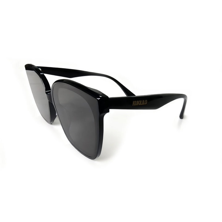 kukililo Trendy High-Gloss Acetate Sunglasses with CR39 Lenses - All-Day Comfort & UV Shield