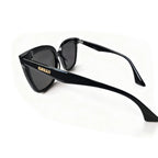 KUKILILO Trendy High-Gloss Acetate Sunglasses with CR39 Lenses - All-Day Comfort & UV Shield